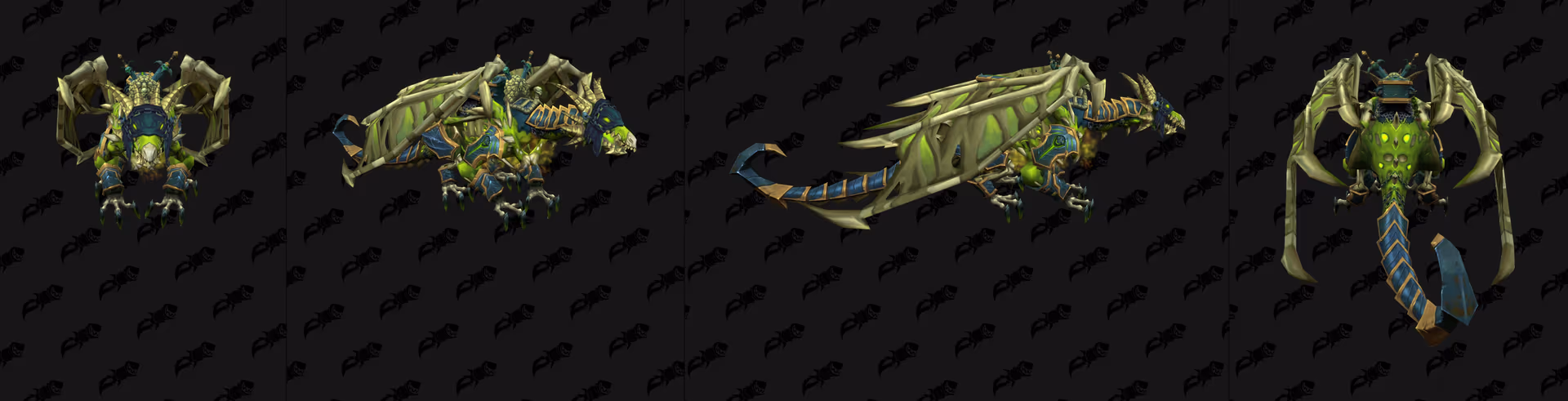 Death Knight class mount showcase