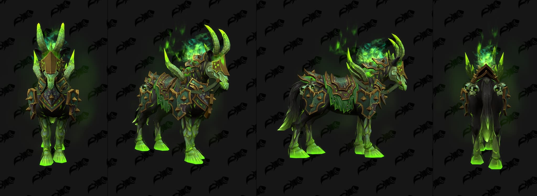 Warlock class mount showcase