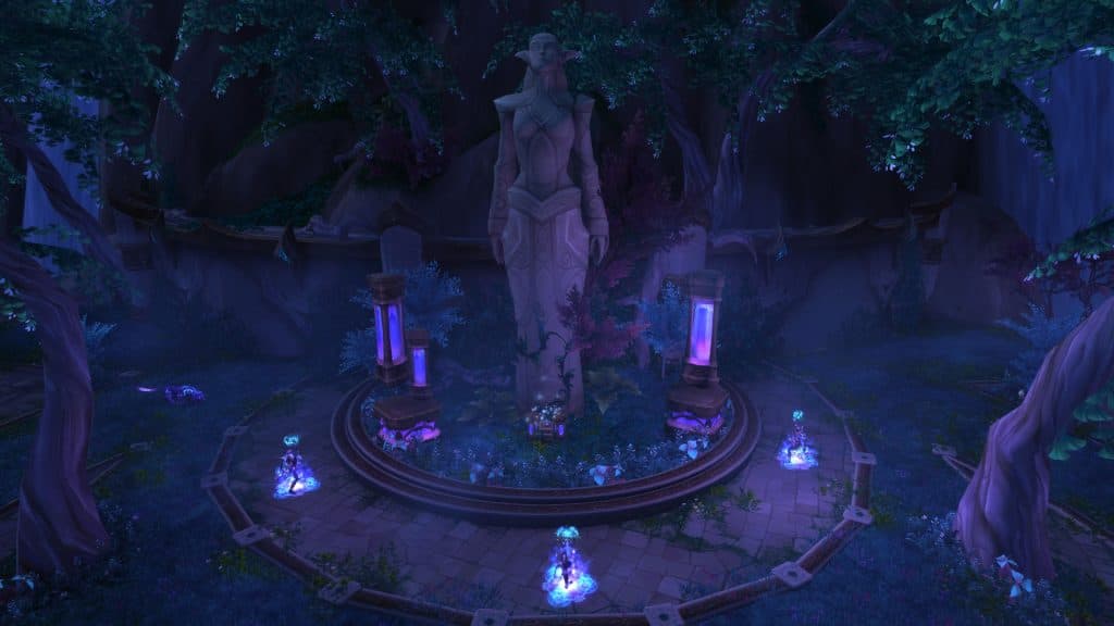 Arcane Power Unit holding an Infinite Stone in Moon Guard Stronghold