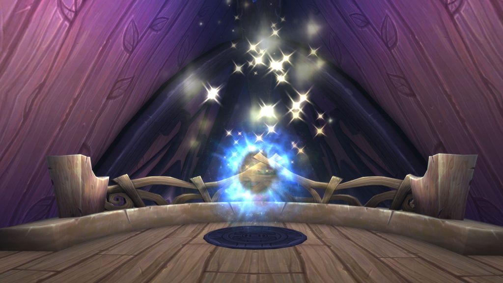 Portal to Dalaran inside Trueshot Lodge