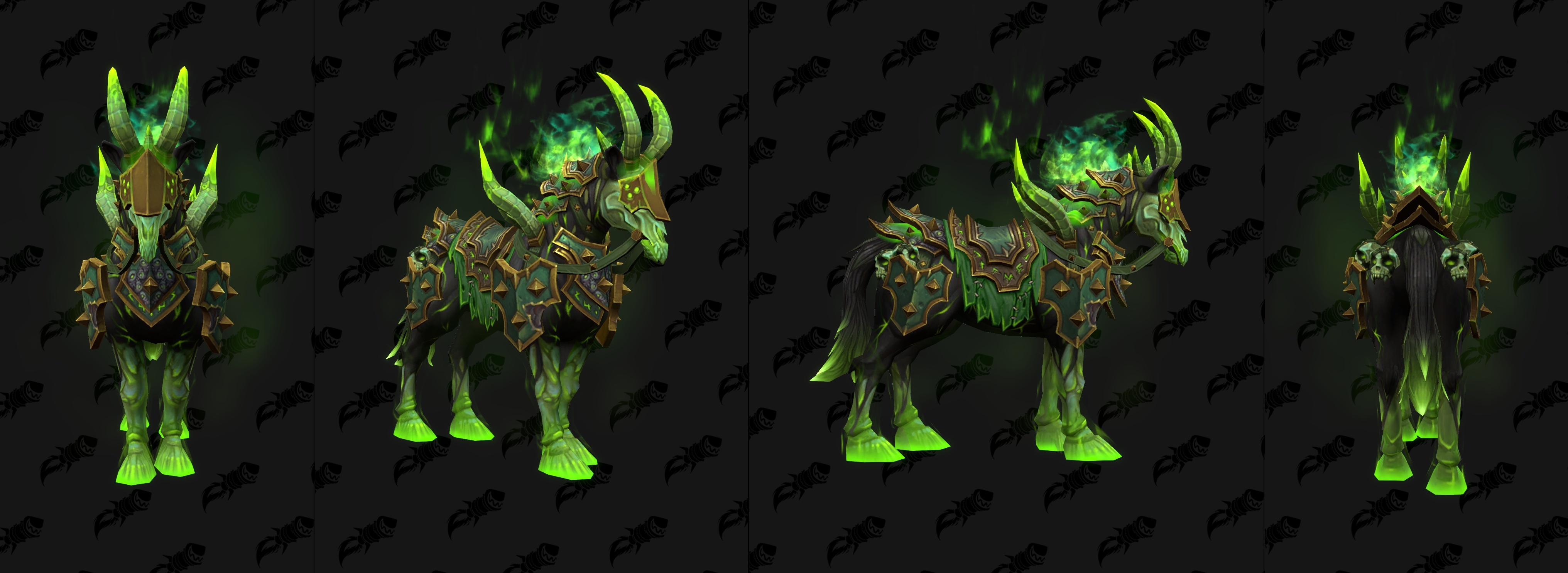 Warlock Felscorched Mount